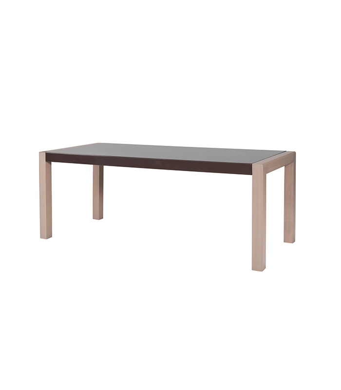 Black/Brown Dining Table